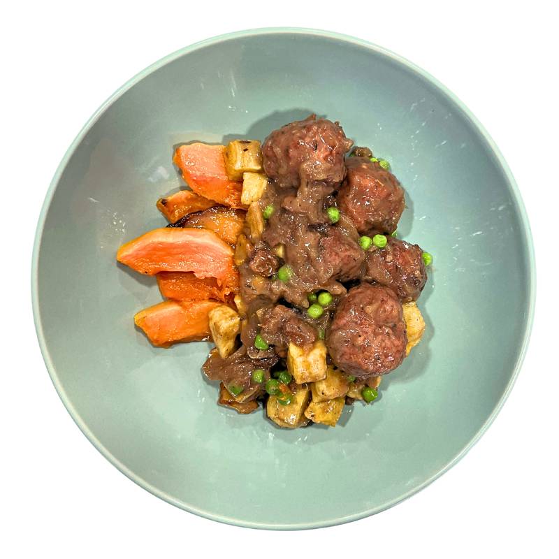 Albóndigas a la jardinera