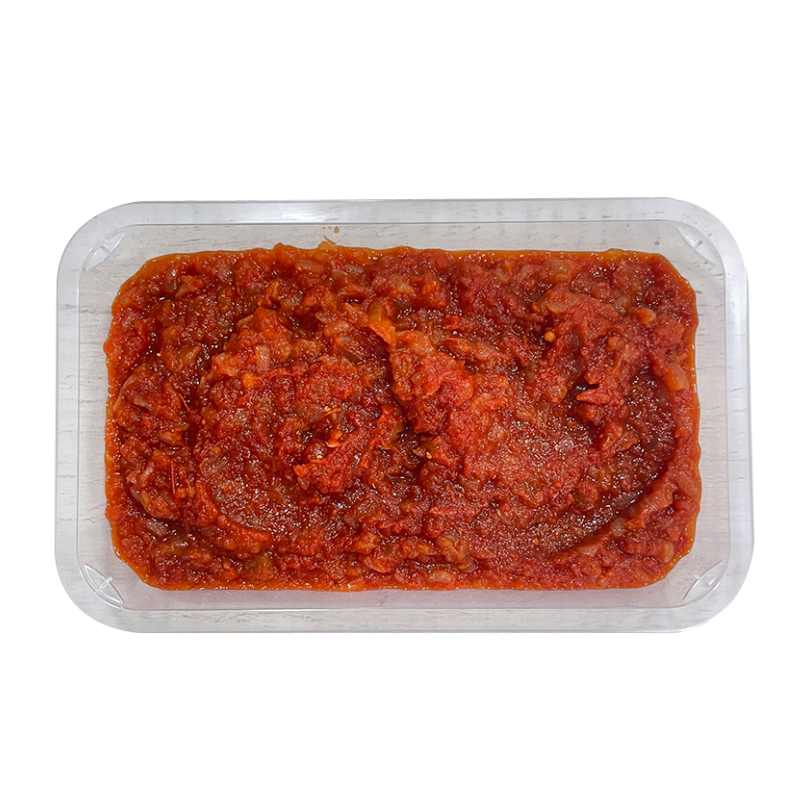Sofrito de cebolla y tomate casero