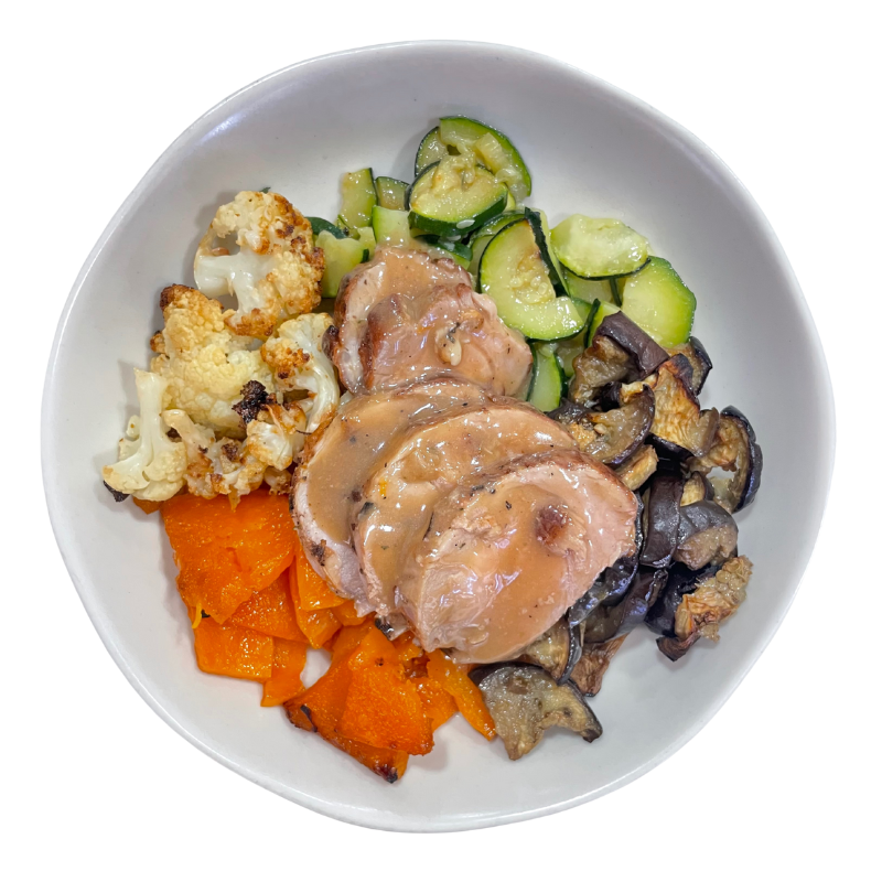 Solomillo de cerdo low carb (¡sin patata!)