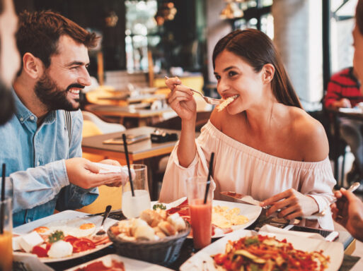 comer fuera todos los dias
