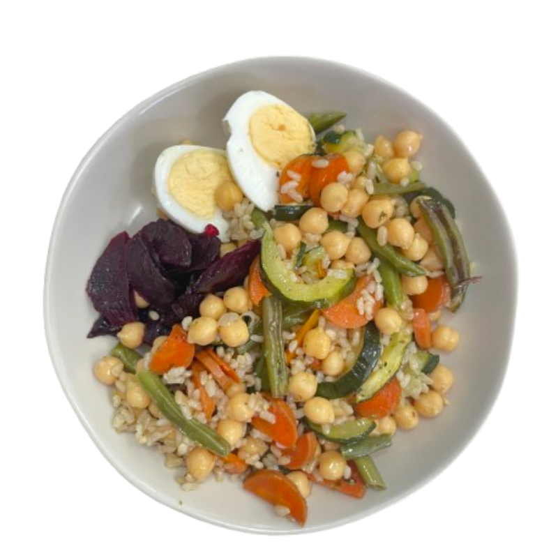 Ensalada de garbanzos